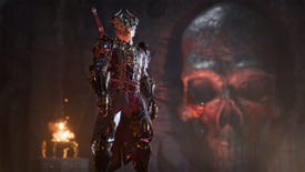 A screenshot of a Dragonborn warrior in Baldur's Gate 3.