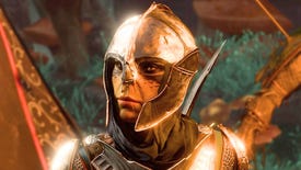 A Fighter Class character, Lae'zel, in Baldur's Gate 3.