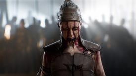 Senua stares into the camera in Senua's Saga: Hellblade II